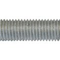 Pfc TR1007 Threaded Rod, 5811 in Thread, 12 ft L, A Grade, Carbon Steel, Galvanized, NC Thread 770067-BR